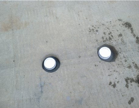 水平位移點蓋好